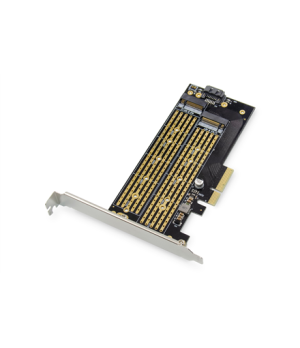 Digitus | M.2 NGFF / NMVe SSD PCI Express 3.0 (x4) Add-On Card | DS-33172