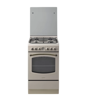 Cooker | IS5G8MHJ/E | Hob type Gas | Oven type Electric | Beige | Width 50 cm | Depth 60 cm | 60 L