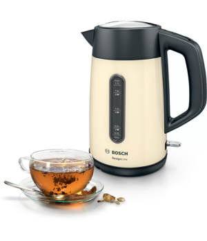 Bosch | Kettle | TWK4P437 | Electric | 2400 W | 1.7 L | Stainless steel | Beige