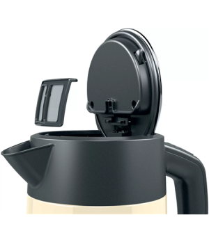 Bosch | Kettle | TWK4P437 | Electric | 2400 W | 1.7 L | Stainless steel | Beige