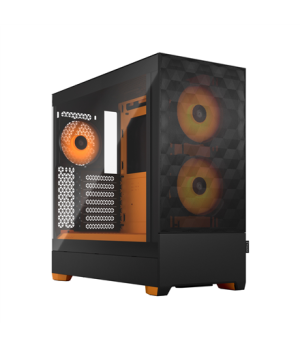 Fractal Design | Pop Air RGB | Side window | Orange Core TG Clear Tint | ATX, mATX, Mini ITX | Power supply included No | ATX