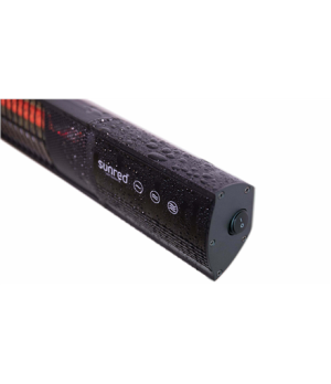 SUNRED | Heater | RD-DARK-15, Dark Wall | Infrared | 1500 W | Number of power levels | Suitable for rooms up to  m² | Black | IP