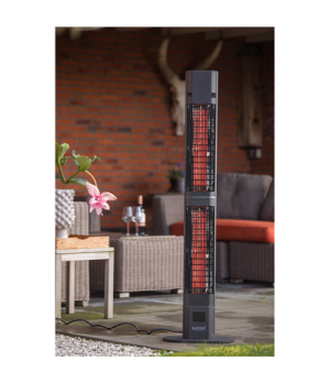 SUNRED | Heater | RD-DARK-3000L, Valencia Dark Lounge | Infrared | 3000 W | Black | IP55