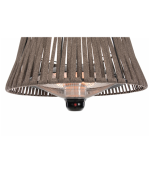 SUNRED | Heater | ARTIX M-HO BROWN, Corda Bright Hanging | Infrared | 1800 W | Brown | IP24