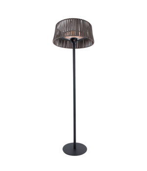 SUNRED | Heater | ARTIX M-SO BROWN, Corda Bright Standing | Infrared | 2100 W | Brown | IP44