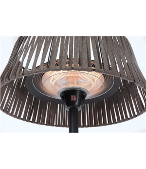 SUNRED | Heater | ARTIX M-SO BROWN, Corda Bright Standing | Infrared | 2100 W | Brown | IP44