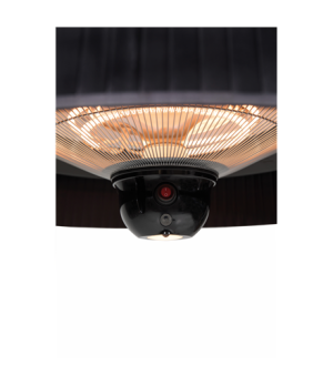 SUNRED | Heater | ARTIX HB, Bright Hanging | Infrared | 1800 W | Number of power levels | Suitable for rooms up to  m² | Black |