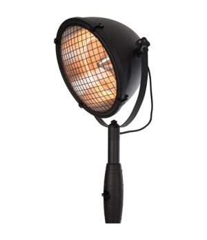 SUNRED | Heater | RSS19, Indus Bright Standing | Infrared | 2100 W | Black | IP54