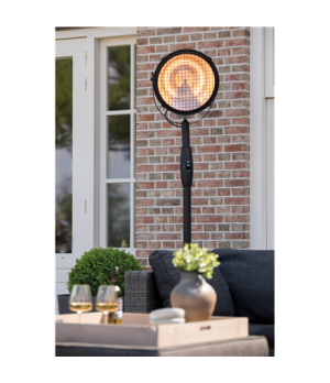 SUNRED | Heater | RSS19, Indus Bright Standing | Infrared | 2100 W | Black | IP54