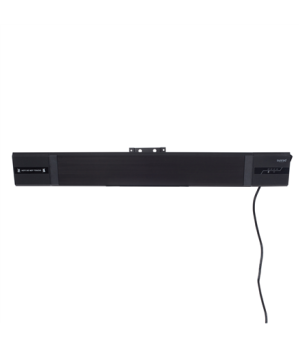 SUNRED | Heater | NER-2400, Nero Wall/Hanging | Infrared | 2400 W | Number of power levels | Suitable for rooms up to  m² | Blac