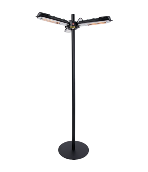 SUNRED | Heater | PH10, Bright Parasol | Infrared | 2000 W | Number of power levels | Suitable for rooms up to  m² | Black/Silve