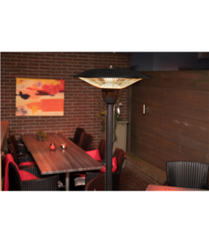 SUNRED | Heater | BAR-1500S, Barcelona Bright Standing | Infrared | 1500 W | Black | IP44