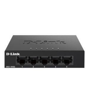 D-Link | Ethernet Switch | DGS-105GL/E | Unmanaged | Desktop | Gigabit Ethernet (copper) ports quantity 5 | 60 month(s)