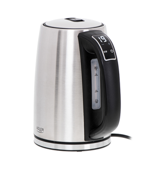 Adler | Kettle | AD 1340 | Electric | 2200 W | 1.7 L | Stainless steel | 360° rotational base | Inox