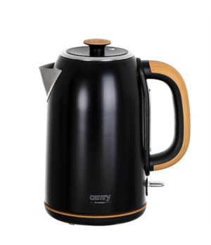 Camry Kettle CR 1342 Electric 2200 W 1.7 L Stainless steel 360° rotational base Black