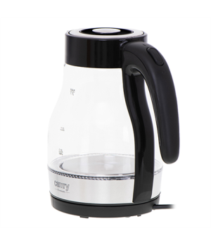 Camry | Kettle | CR 1300 | Electric | 2200 W | 1.7 L | Glass | 360° rotational base | Black