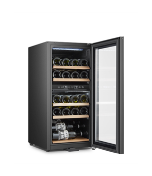 Adler | Wine Cooler | AD 8080 | Energy efficiency class G | Free standing | Bottles capacity 24 | Cooling type Compressor | Blac