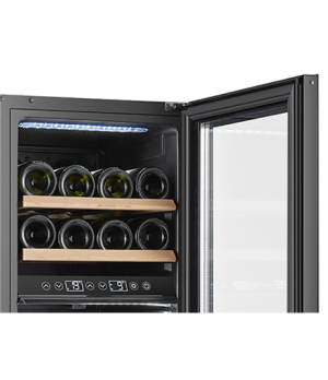 Adler | Wine Cooler | AD 8080 | Energy efficiency class G | Free standing | Bottles capacity 24 | Cooling type Compressor | Blac