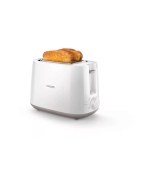 Philips | Toaster | HD2581/00 Daily Collection | Power  760-900 W | Number of slots 2 | Housing material Plastic | White