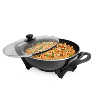 Tristar | Electric Wok | PZ-9130 | 1500 W | Stainless steel | 4.5 L | Black