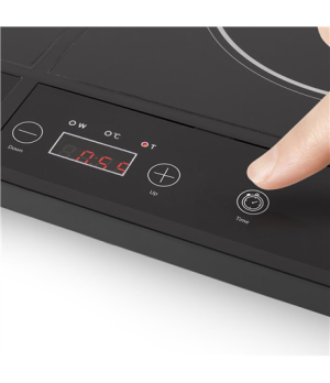 Tristar | Induction table hob | IK-6179 | Number of burners/cooking zones 2 | Digital | Black | Induction