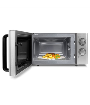 Caso | M20 Ecostyle Pro | Microwave | Free standing | 20 L | 800 W | Silver