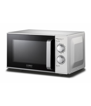 Caso | Ceramic Microwave Oven with Grill | MG 25 Ecostyle | Free standing | 25 L | 900 W | Grill | Silver