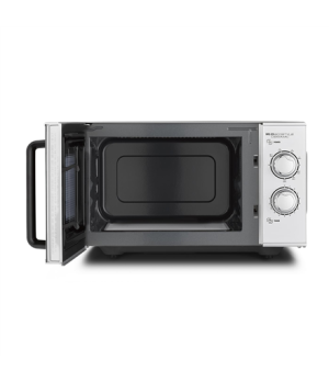 Caso | Ceramic Microwave Oven with Grill | MG 25 Ecostyle | Free standing | 25 L | 900 W | Grill | Silver