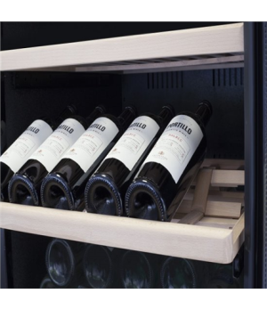 Caso | Wine Cooler | WineChef Pro 126-2D | Energy efficiency class G | Free standing | Bottles capacity 126 | Cooling type | Bla