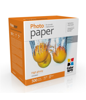 Photo Paper | PG2605004R | White | 260 g/m² | 10 x 15 cm | Glossy