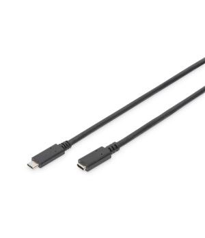 Digitus | USB Type-C Extension Cable | AK-300210-020-S | USB-C to USB-C USB Female 2.0 (Type C) | USB Male 2.0 (Type C)