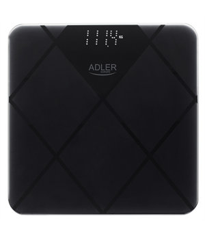 Adler | Bathroom Scale | AD 8169 | Maximum weight (capacity) 180 kg | Accuracy 100 g | Graphite/Black