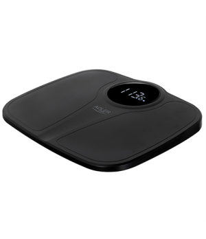 Adler | Bathroom Scale | AD 8172b | Maximum weight (capacity) 180 kg | Accuracy 100 g | Body Mass Index (BMI) measuring | Black