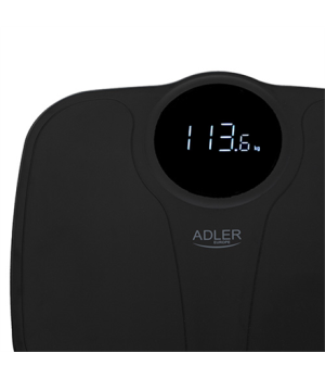 Adler | Bathroom Scale | AD 8172b | Maximum weight (capacity) 180 kg | Accuracy 100 g | Body Mass Index (BMI) measuring | Black