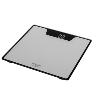 Adler | Bathroom Scale | AD 8174s | Maximum weight (capacity) 180 kg | Accuracy 100 g | Silver