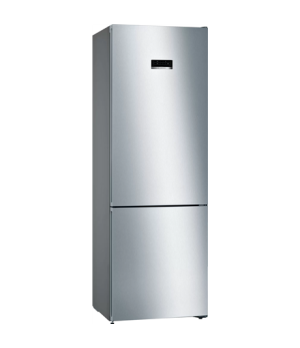 Bosch | KGN49XLEA | Refrigerator | Energy efficiency class E | Free standing | Combi | Height 203 cm | No Frost system | Fridge 