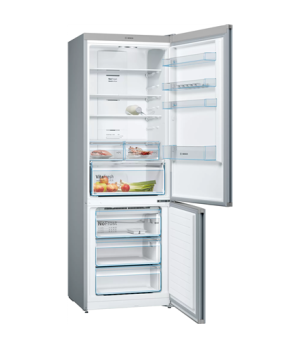 Bosch | KGN49XLEA | Refrigerator | Energy efficiency class E | Free standing | Combi | Height 203 cm | No Frost system | Fridge 