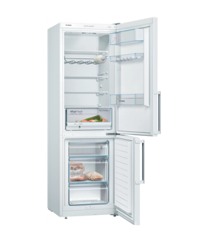 Bosch | KGV366WEP | Refrigerator | Energy efficiency class E | Free standing | Combi | Height 186 cm | Fridge net capacity 214 L