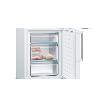 Bosch | KGV366WEP | Refrigerator | Energy efficiency class E | Free standing | Combi | Height 186 cm | Fridge net capacity 214 L