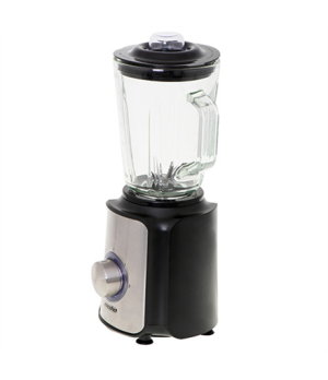 Mesko | Blender | MS 4080 | Tabletop | 600 W | Jar material Glass | Jar capacity 1.5 L | Ice crushing | Black/Silver