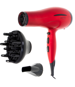 Camry | Hair Dryer | CR 2253 | 2400 W | Number of temperature settings 3 | Diffuser nozzle | Red