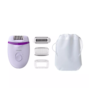 Philips Corded Compact Epilator BRE275/00 Satinelle Essential Purple