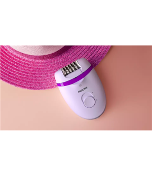 Philips Corded Compact Epilator BRE275/00 Satinelle Essential Purple