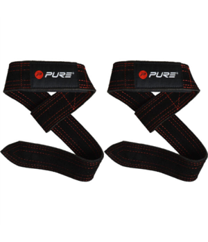 Pure2Improve | Buffalo Lifting Straps | Black