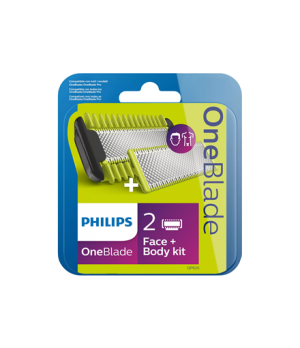 Philips | OneBlade Face and Body kit | QP620/50 | Green | Number of shaver heads/blades 2