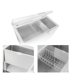 Simfer | CF 3320 | Freezer | Energy efficiency class F | Chest | Free standing | Height 84 cm | Total net capacity 295 L | White