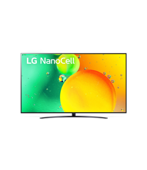 LG 75NANO763QA 75" (189 cm) Smart TV WebOS 4K HDR NanoCell Wi-Fi DVB-T/T2/C/S/S2