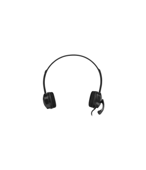 Natec | Headset | Canary Go | Wired | On-Ear | Microphone | Noise canceling | Black