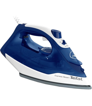 TEFAL | FV2838E0 | Steam Iron | 2400 W | Water tank capacity 270 ml | Continuous steam 40 g/min | Blue/White