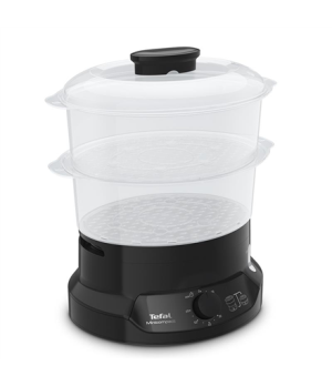 TEFAL | Food Steamer | VC139810 | Black | 800 W | Capacity 6 L | Number of baskets 2